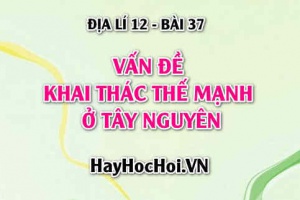 Vấn đề khai thác thế mạnh ở Tây Nguyên - Địa lí 12 bài 37